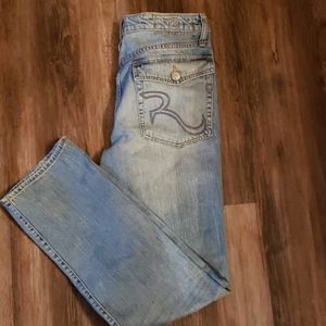 ROCK & REPUBLIC NEIL STRAIGHT LEG JEANS. SZ 32x34